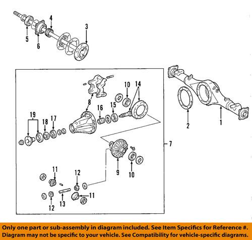 Toyota oem 4231104081 axle shaft