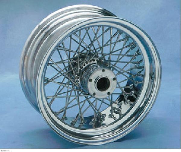 American wire cross laced wide rear wheel 18x5.5 40 spoke