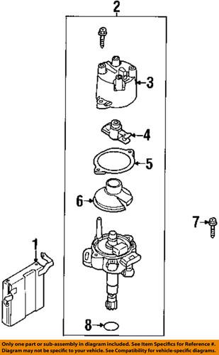 Nissan oem 2213184g11 distributor gasket/distributor o-ring