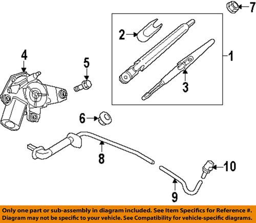 Nissan oem 28790je20a wiper blade/windshield wiper blade