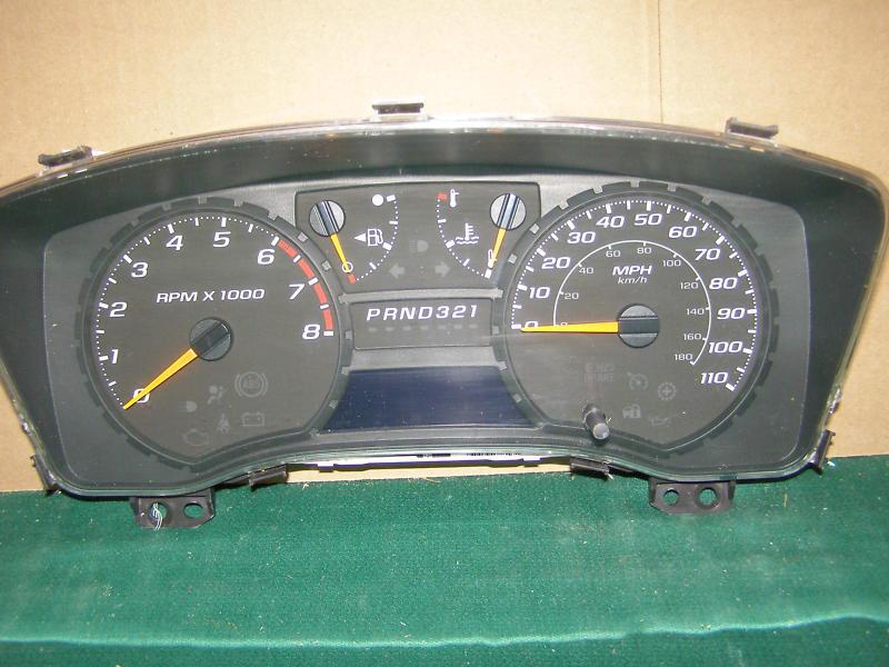 2006 gmc canyon  chevy colorado  isuzu i-280  isuzu i-350 speedometer cluster at