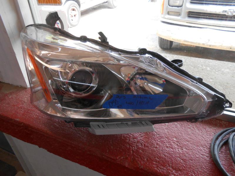 Nissan altima right halogen headlight lamp 2013 passenger