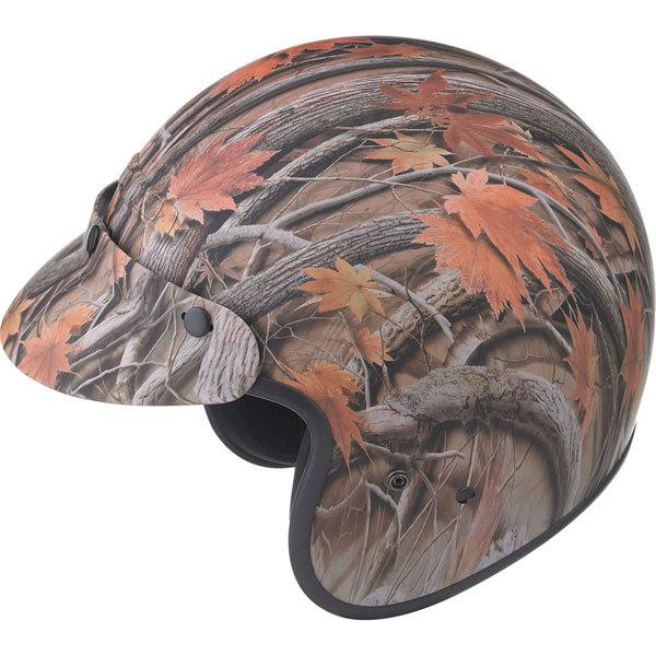 Leaf camo s/m gmax gm2 camo youth open face helmet