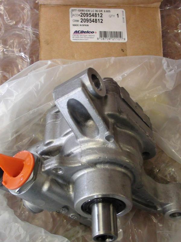 Buick enclave power steering pump 20954812