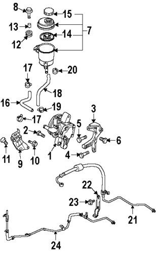 Kia 572262d010 genuine oem factory original bracket