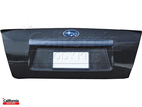 Cbk carbon fiber subaru impreza 4dr oem trunk subaru impreza 08-11 usa based