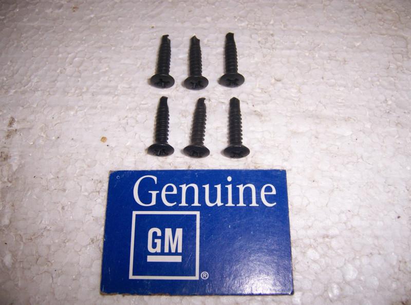 Sunvisor bracket screws 6 gm 78-87 a/g body 76-02 f body