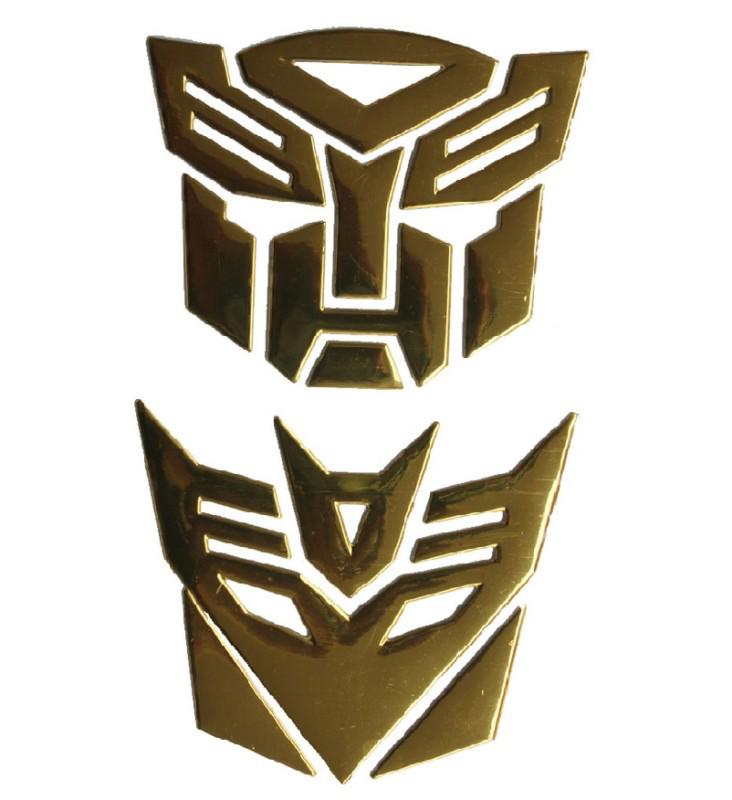 Cute 3d transformers autobot car auto sticker emblem badge decal 