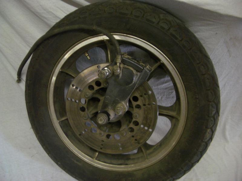 Kz 1300 complete rear wheel