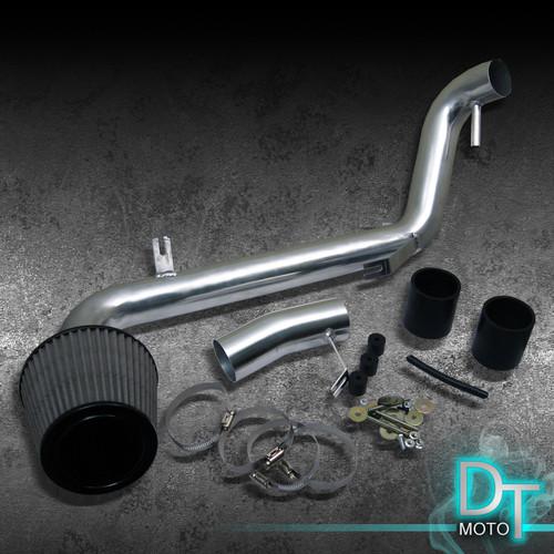 Stainless washable cone filter + cold air intake 05-06 scion tc polish aluminum