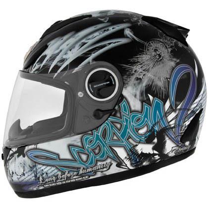 Scorpion exo750 eternity chameleon large motorcycle streetbike full-face helmet