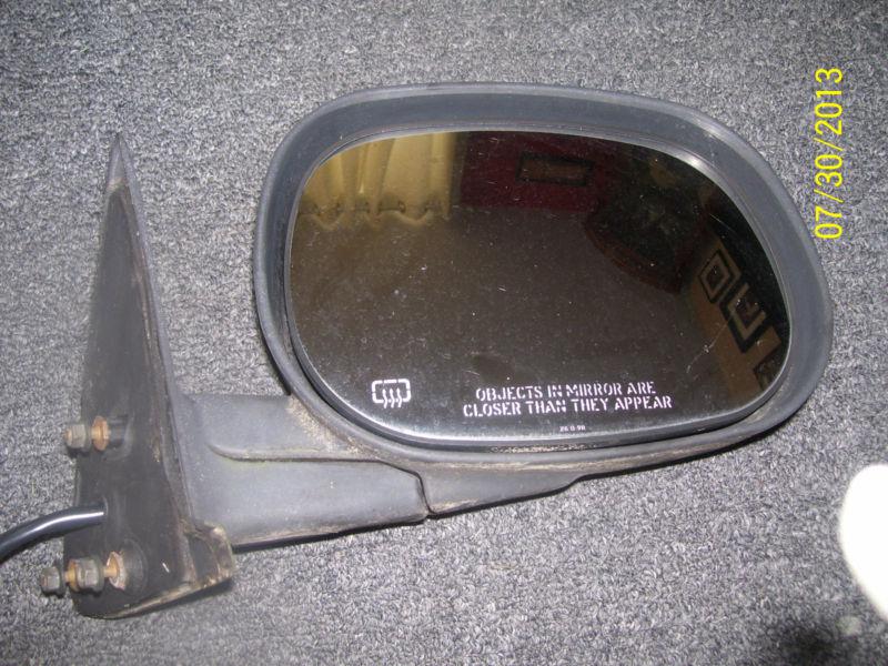 98-00 dodge durango/dakota  passenger side power  heated mirror