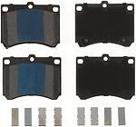 Bendix mkd473 front semi metallic pads