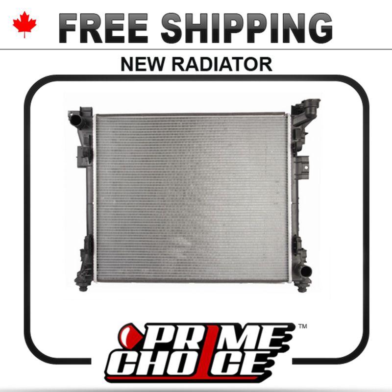 Direct fit complete aluminum radiator - 100% leak tested rad for 3.3l-3.8l-4.0l