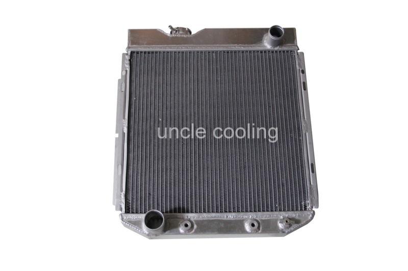 3 rows 1960-1965 ford ranchero v8 engine aluminum radiator