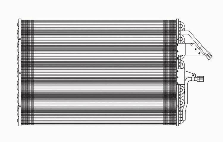 Replacement ac condenser 1991-1993 1992 chevy blazer gmc jimmy yukon 52455842