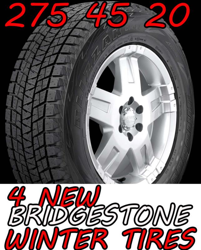 Bridgestone blizzak dm-v1 275 45 20 2754520 4 studless winter tires snow