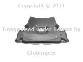 Mercedes w203 engine compartment shield front oem new + 1 year warranty