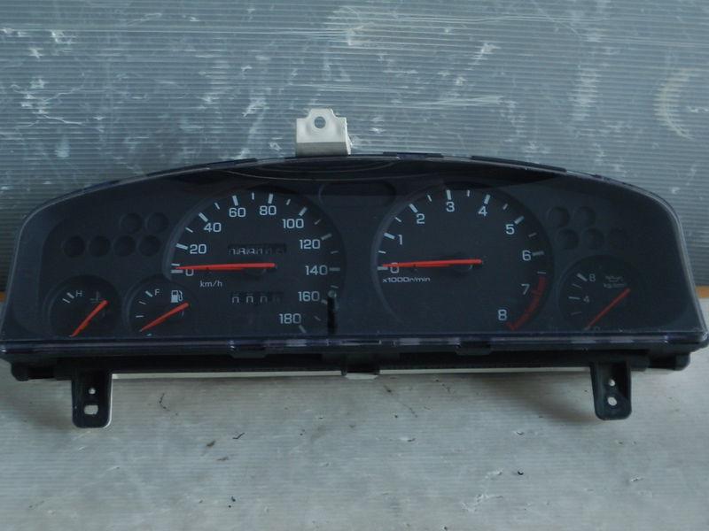 Jdm nissan skyline r33 manuel speedometer gauges cluster factory oem