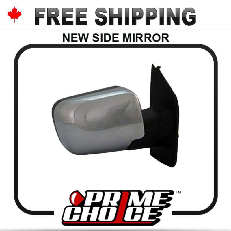 New power heated passengers side door mirror