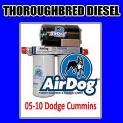 Airdog pump with quick disconnect 2005-2010 dodge cummins 100gph a4spbd002