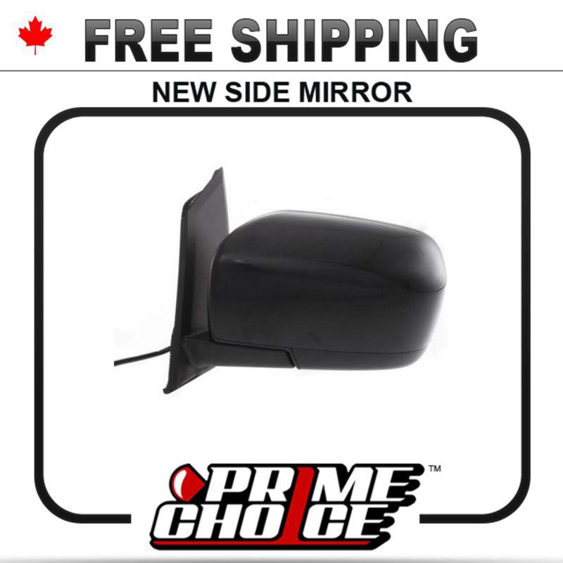 New power non heated drivers side view door mirror