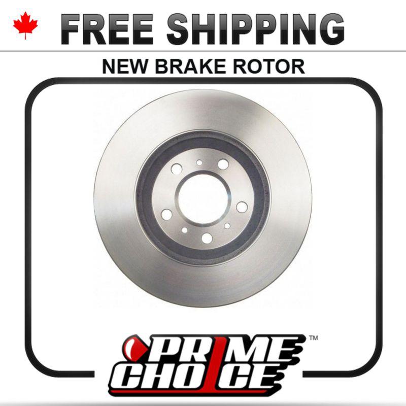 1 premium new disc brake rotor for front fits left driver / right passenger side