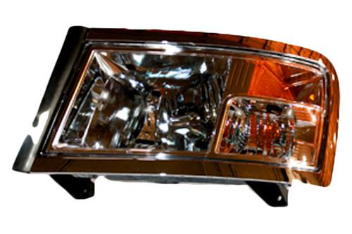 Tyc 20-6966-00 - 2008 dodge dakota left replacement headlight assembly