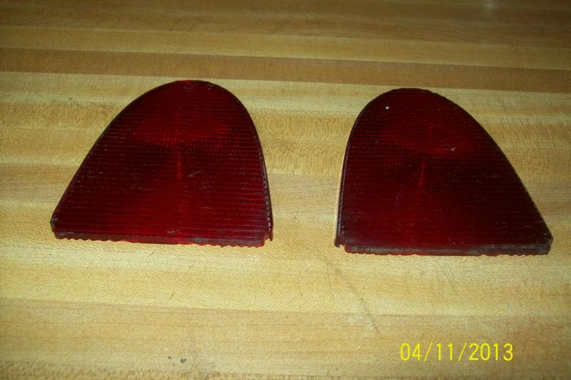 1955 chevrolet inner taillight lens oem