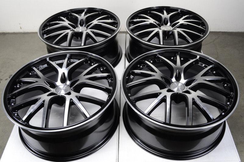 20 5x112 rims black mercedes benz s350 s550 s600 ml350 ml500 slk300 alloy wheels
