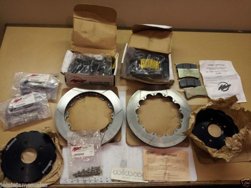 > *new*  wilwood superlite 6 big brake front hat kit w/ 13" vented rotors <