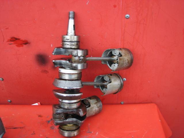 Yamaha 30hp crankshaft assembly 6j8-11400-11-00 crank rods 1987 1988 1990 1991