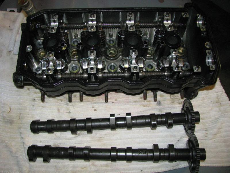 1991 kawasaki zx11 1100 zx11c  cylinder head, camshafts, valve cover etc...