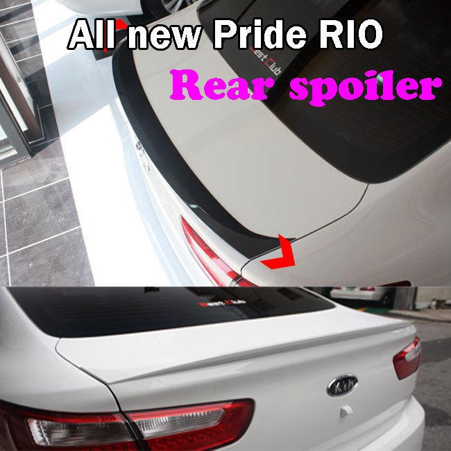 [kspeed] my ride trunk rear spoiler (fits: kia 2010-12 all new pride rio)