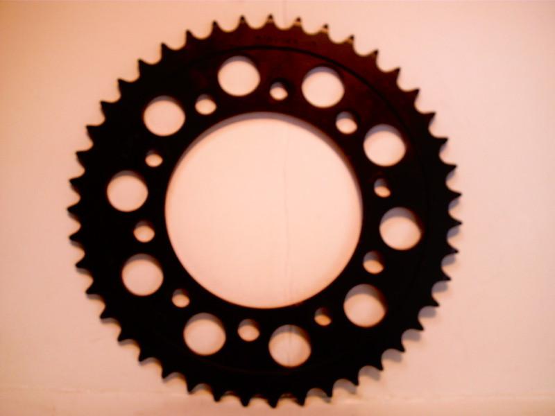 Gpz1100  kz1000  kz750  zx7  zx9   etc. 45t  rear   525  black  alloy  sprocket 