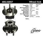 Centric parts 400.44007 rear hub assembly