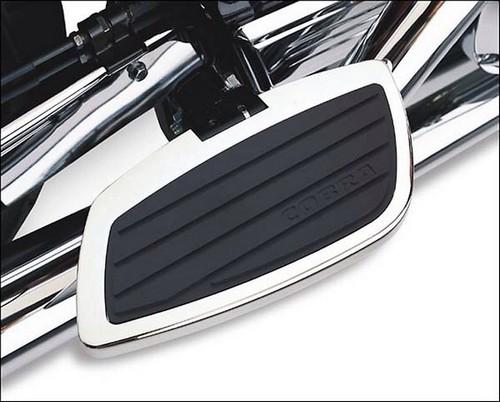 Cobra passenger floorboards swept alu chrome fits suzuki intruder 1500 1998-2004