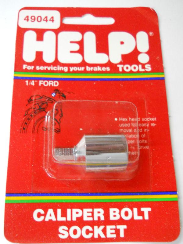 Help parts ford brake caliper bolt socket 1/4'' hex