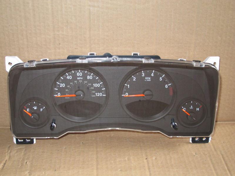 2010 10 jeep patriot compass speedometer cluster w/ message center