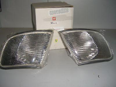 Clear front indicator lights for audi a100 new pair