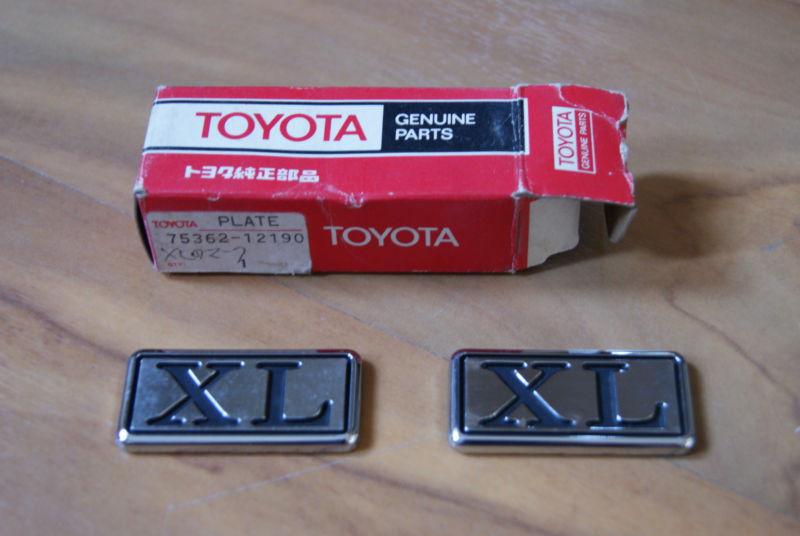 Toyota 1000 kp30 kp31 corolla & sprinter 1974 1975 1976 1977 1978 1979 te40 te60