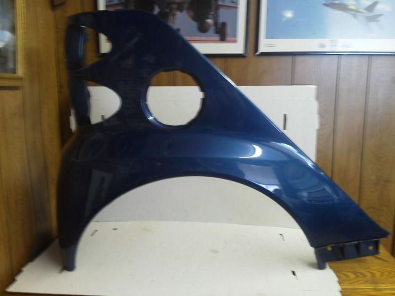 08-12 smart fortwo passenger's r side rear back fender quarter panel oem blue