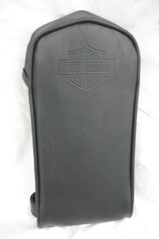 Harley-davidson slip-over tall sissybar backrest pad, 52563-82, 9-21-13