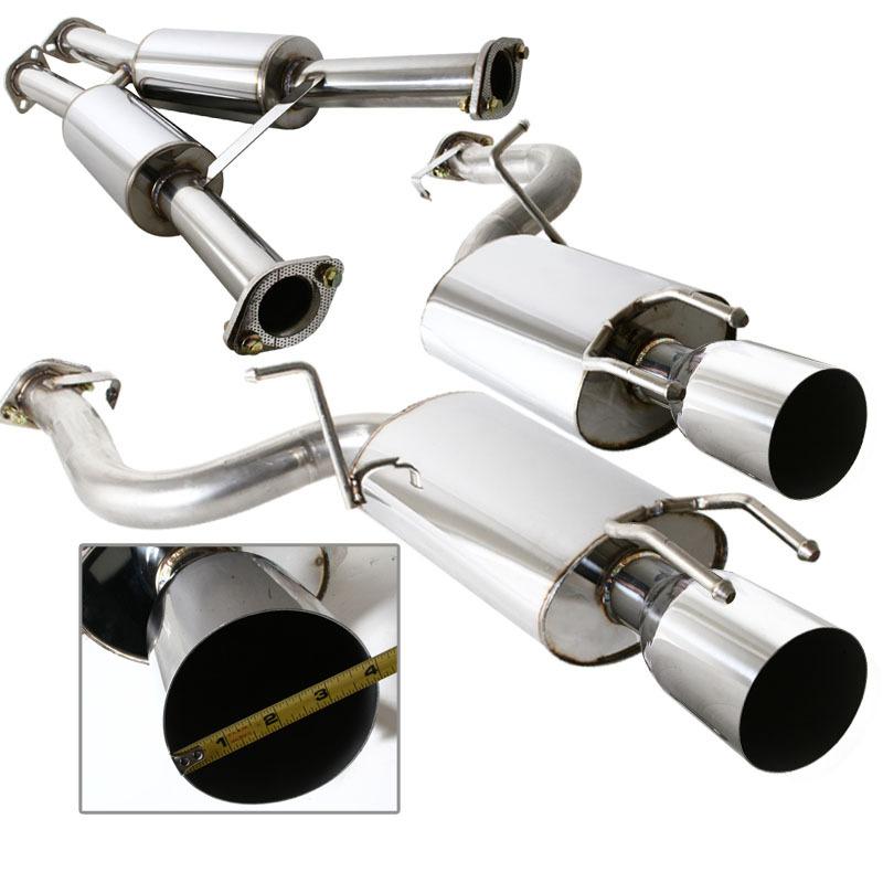 1990 1991 1992 1993 1994 1995 1996 nissan 300zx turbo n1 4" tip cat back exhaust