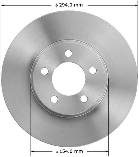 Bendix prt5050 front brake rotor/disc-disc brake rotor