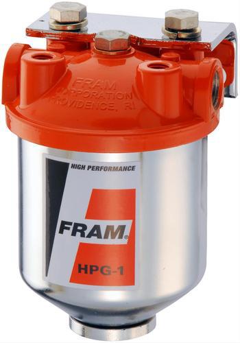 Fram fuel filter 3/8 in. female inlet / 3/8 in. female outlet hpg1 10 microns