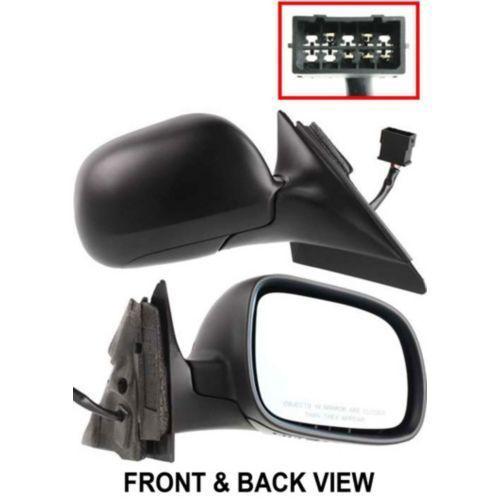 96-99 audi a4 power electric heated rh passenger side mirror