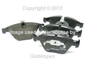 Bmw genuine front brake pads e60 528i 528xi 528 oem + 1 year warranty