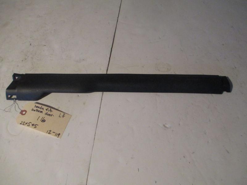 07 08 honda fit sport front left lower inner floor garnish plastic cover trim