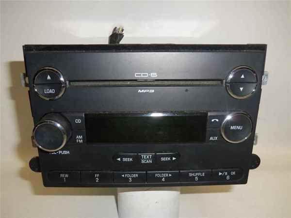 06-09 mercury milan 6 disc cd radio oem lkq